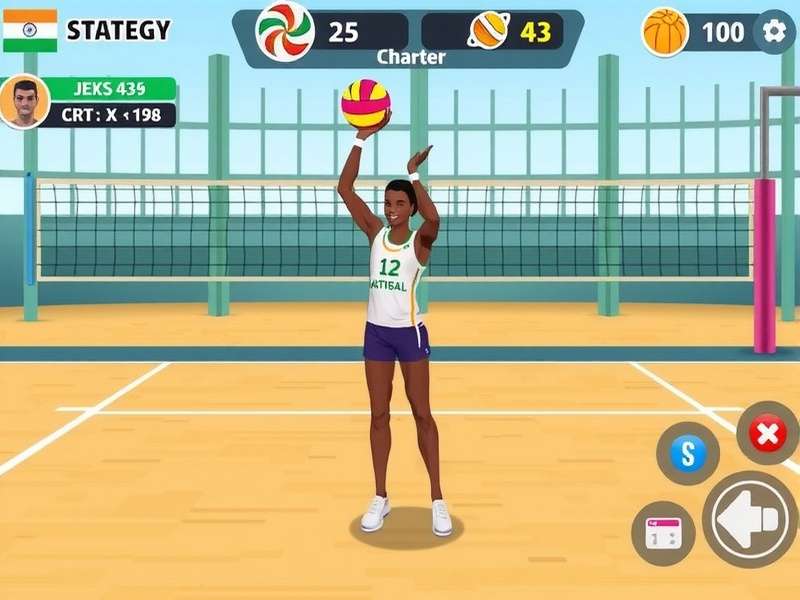 India Volleyball Fever gameplay screenshot
